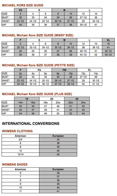 michael kors mens shirt size chart|Michael Kors shoe size review.